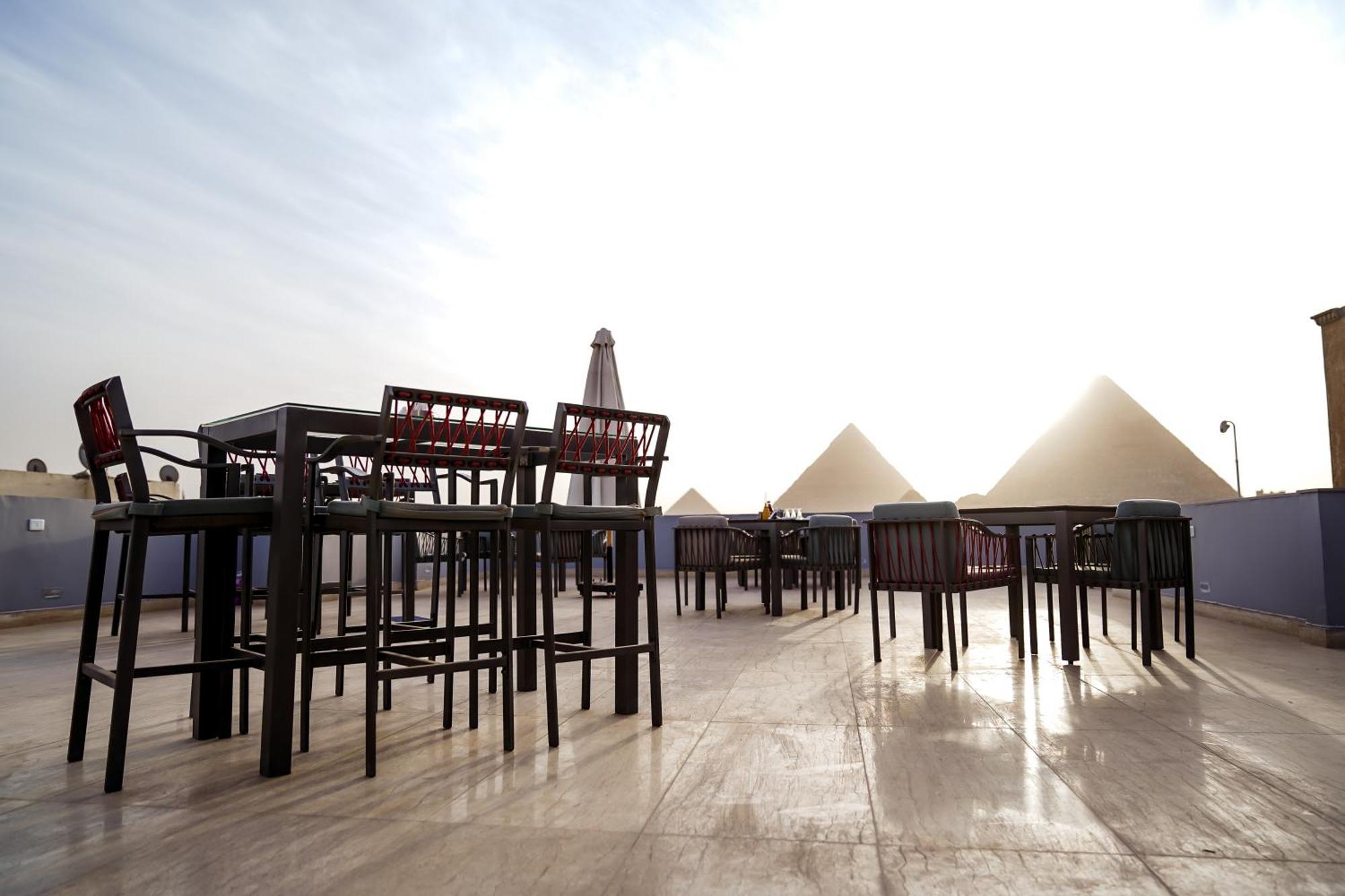 Pyramids Hotel Kafrat al Jabal Exterior photo